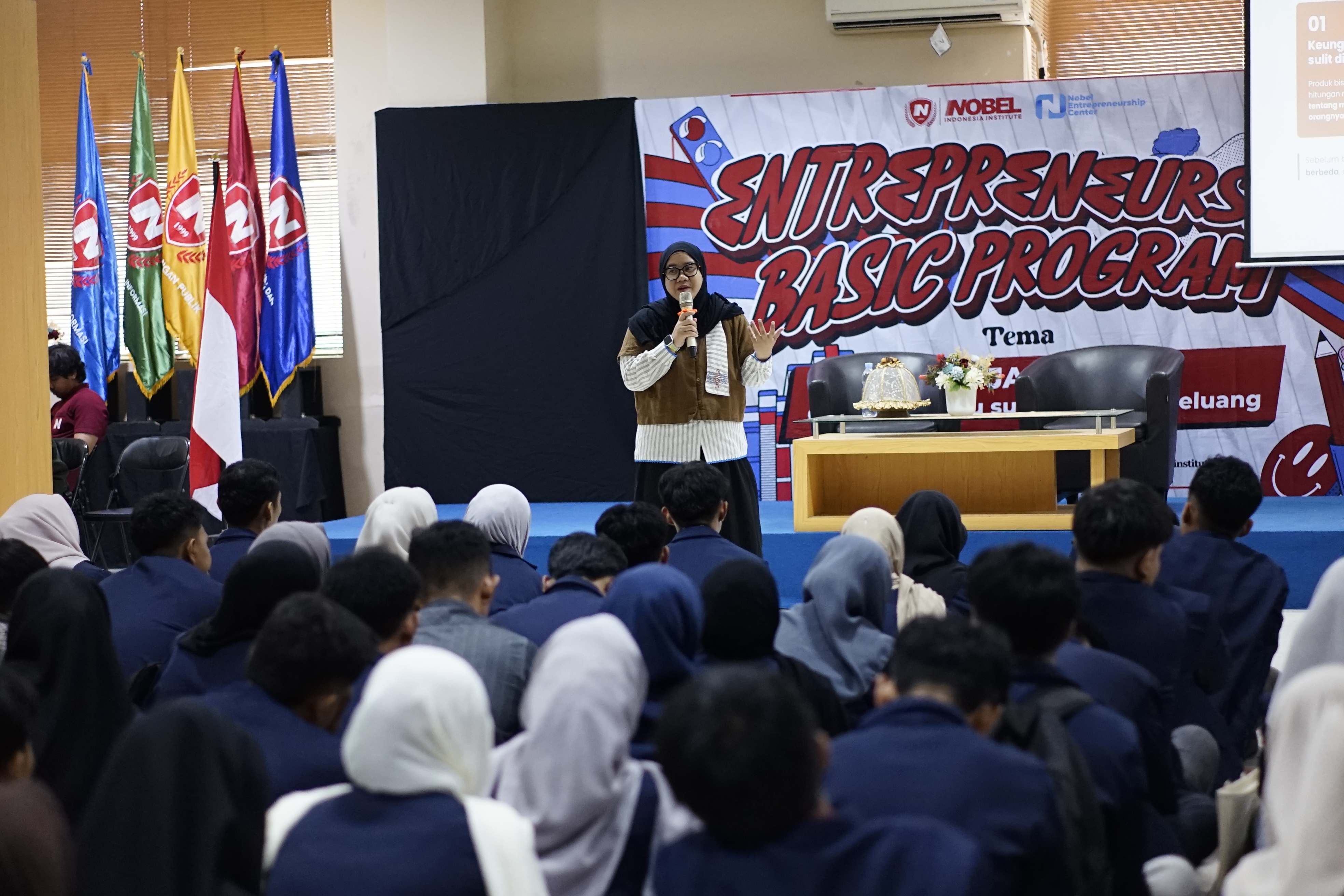 Di ITB Nobel Indonesia, Founder Artani Dorong Maba Bikin Green Business