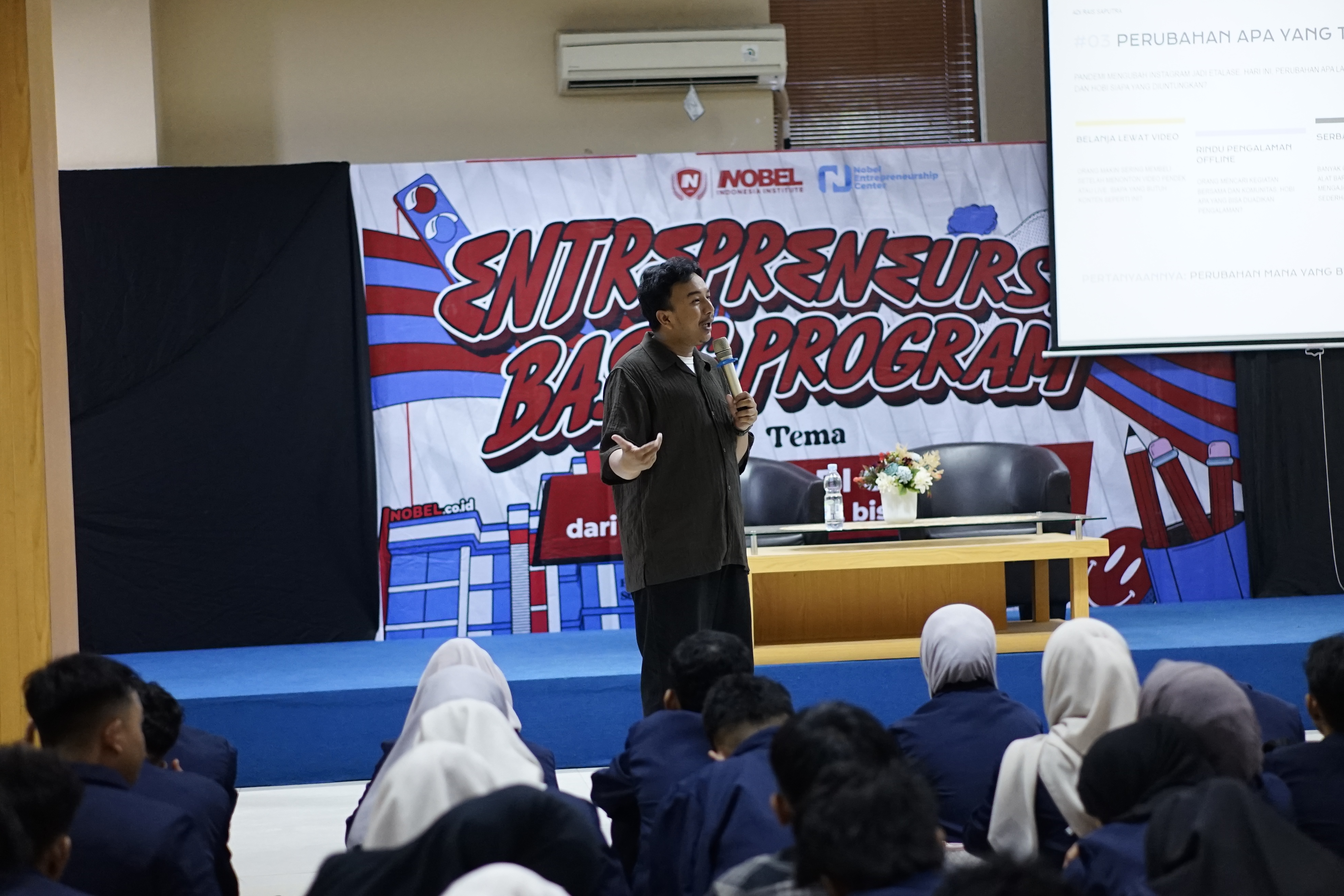 Mengubah Hobi Menjadi Peluang Bisnis, Pendiri Sense Visual Bagikan Strategi di ITB Nobel Indonesia